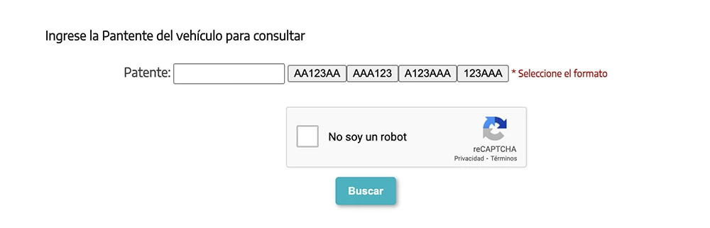 CONSULTAR TURNO VTV Castelli