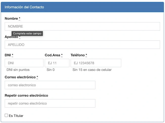 PEDIR TURNO VTV CASTELLI PASO 2